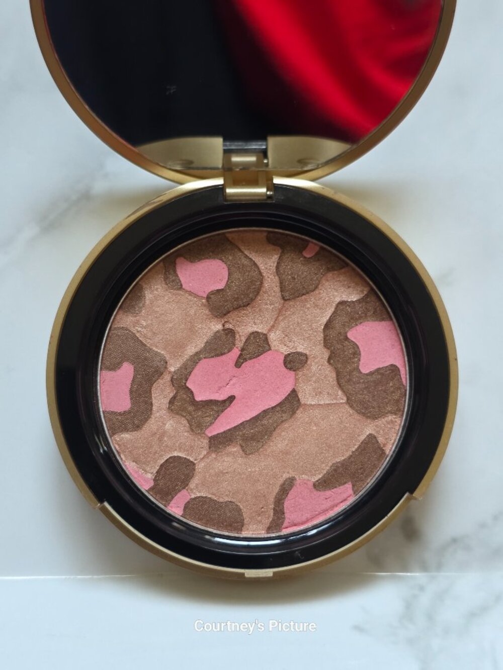 Too Faced PINK LEOPARD Blushing Bronzer (0.26 oz.)